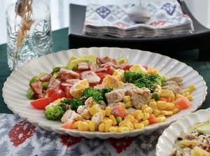 Cobb Salad Cobb Salad 🥗 High-value Rainbow Salad 🌈 with Low-calorie Vinaigrette Recipe recipe