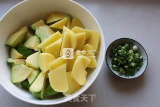 Stewed Melon and Potatoes recipe