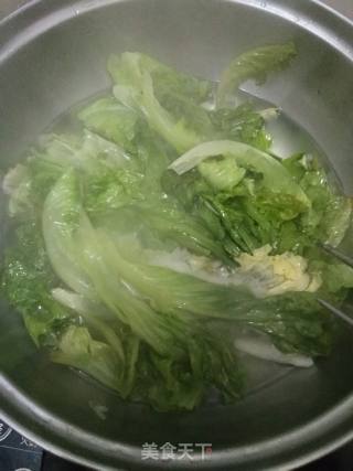 Lettuce in Oyster Sauce recipe