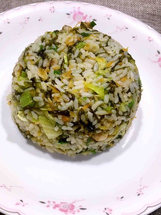 Stir-fried Vegetable Rice with Scallion Oil recipe