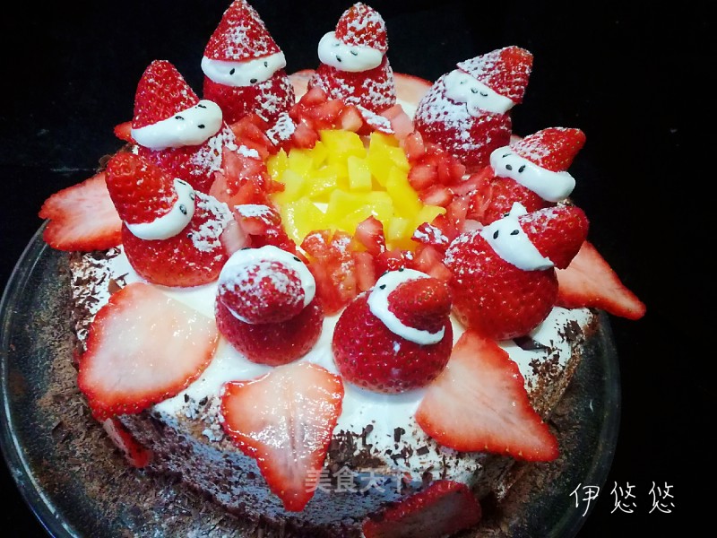 Strawberry Birthday Cream Cake recipe