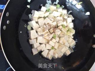 Stir-fried Tofu with Chinese Cabbage recipe