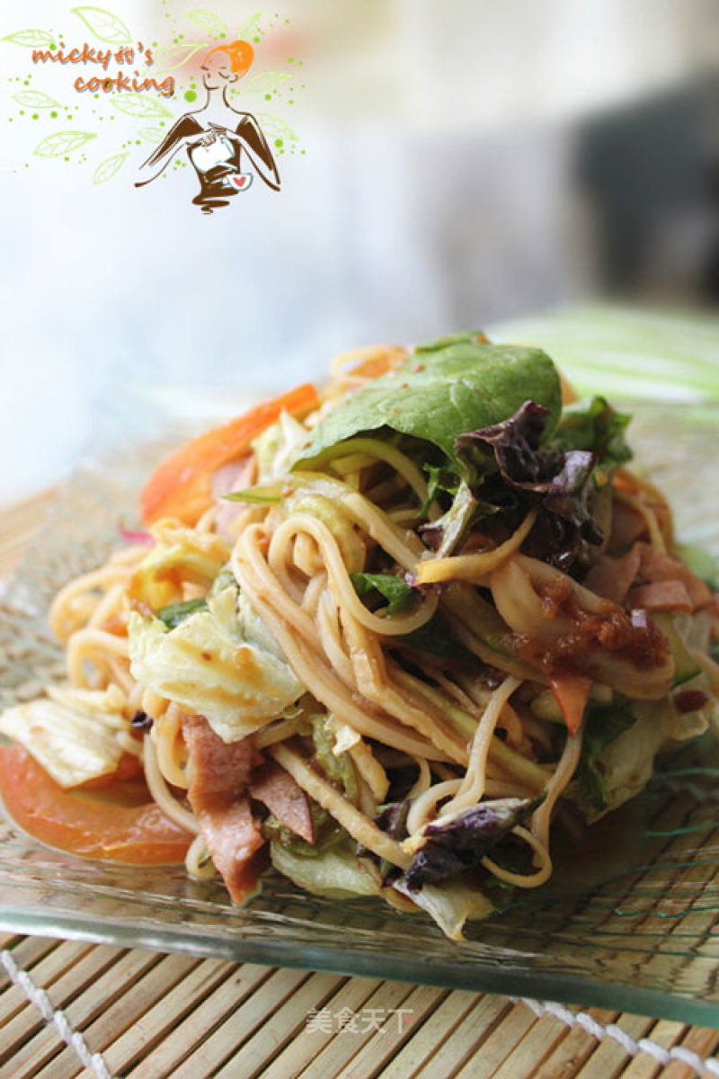 Squid Ramen Salad recipe