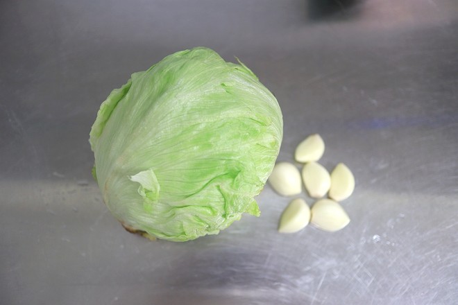 Lettuce in Oyster Sauce recipe