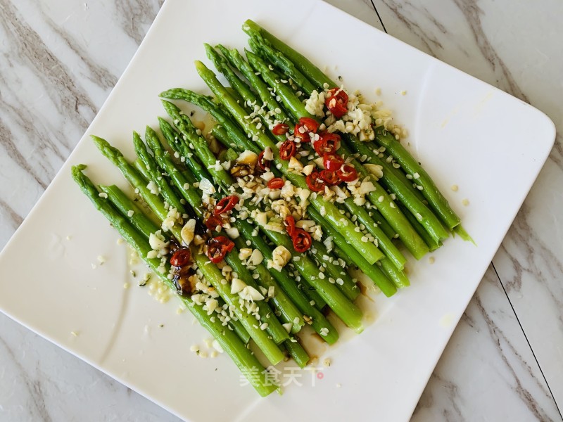 Hemp Boiled Asparagus