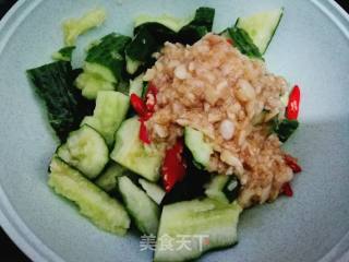 Garlic Patted Cucumber recipe