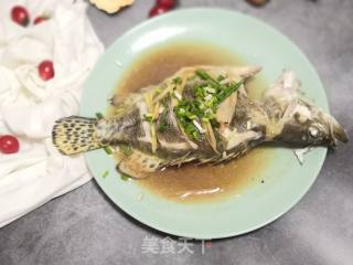 Every Year You Have A Home Cooking-steamed Mandarin Fish recipe