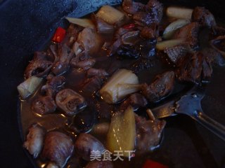 Song Mushroom Fen Skin Chicken recipe