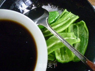 Sweet and Sour Green Peppers recipe