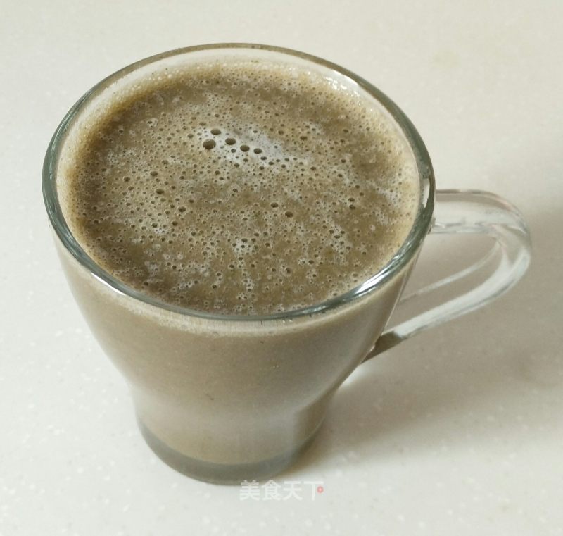 Summer Drink: Mint Green Bean Paste recipe