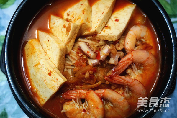 Korean Seafood Pot recipe