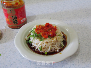 Spicy Enoki Mushroom recipe