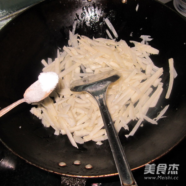 Fried Cold Potato recipe