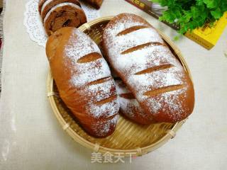 Banana Chocolate Walnut Bread recipe