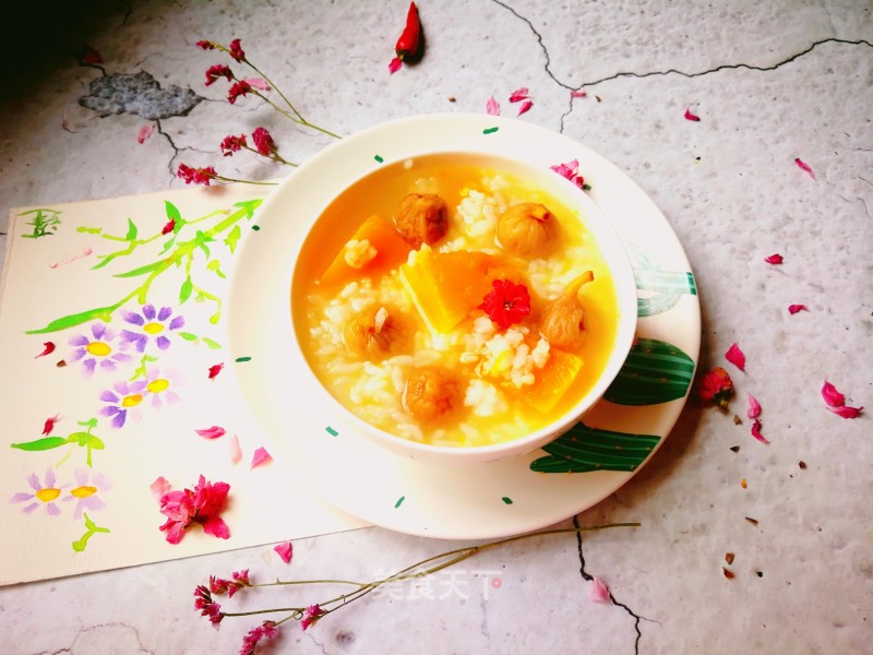 Fig Pumpkin Rice Porridge recipe