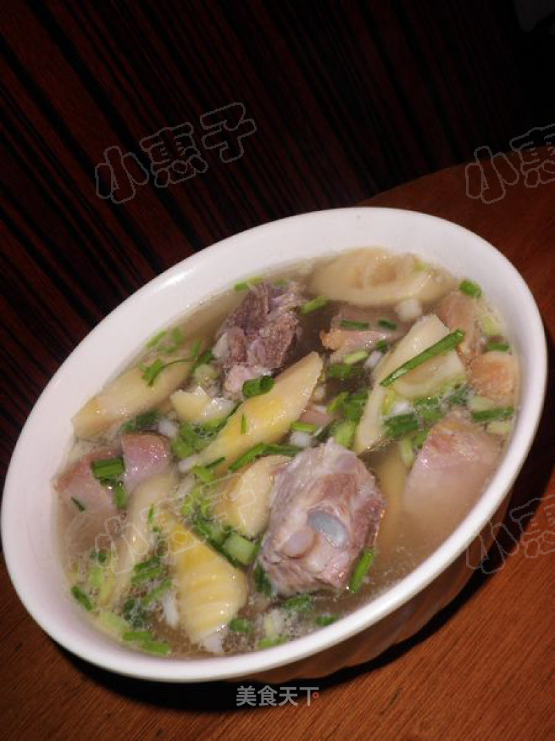 Bacon and Bamboo Shoot Soup recipe