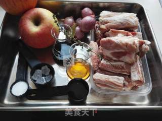 Apple Stewed Pork Ribs recipe