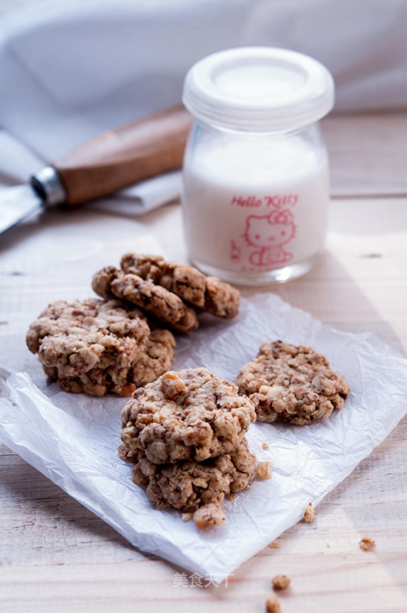 【nutritious Breakfast】walnut Oatmeal Cake recipe