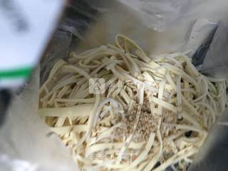 Cold Bean Curd Enoki Mushroom recipe