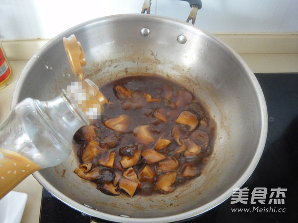 Mushroom Tofu with Meat recipe