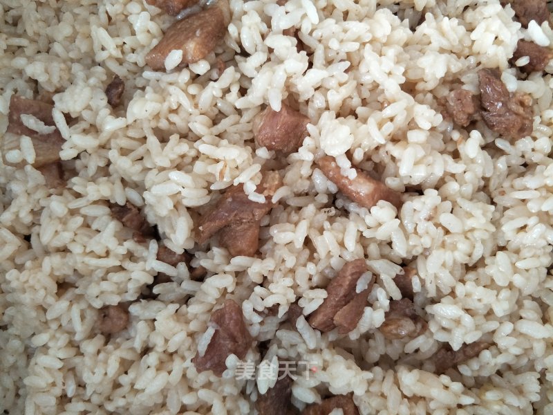 Simple Dried Meat Rice, Easy and Delicious recipe