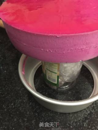 Dragon Fruit Mousse Cake recipe