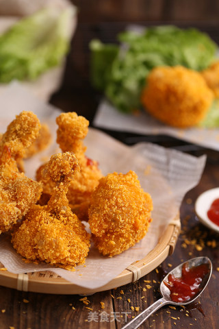 Crispy Golden Chicken Drumsticks recipe