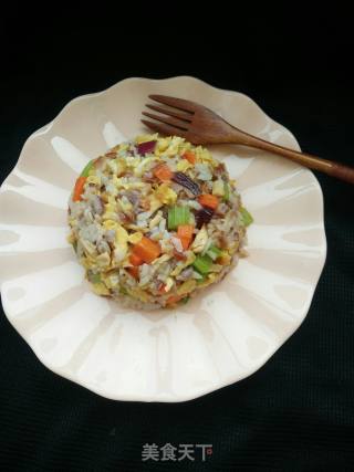 Colorful Fried Rice recipe