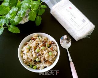 Seafood Shiitake Rice recipe