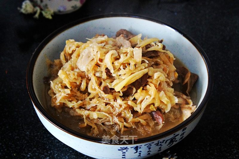 Lamb Leg Stewed with Sauerkraut recipe