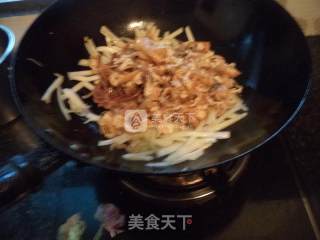 Squid and Cabbage Shredded Pork recipe