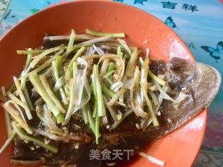 Tatami Fish with Scallion Oil recipe