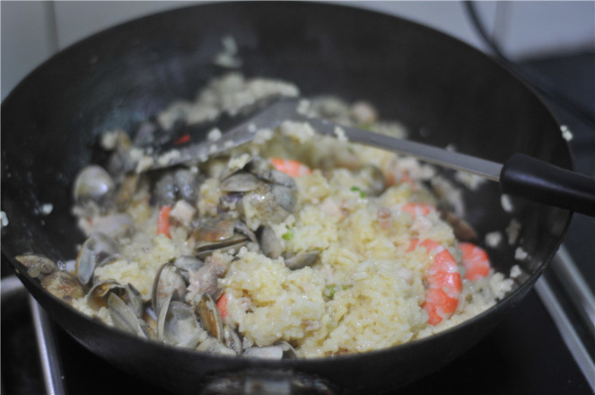 Seafood Rice recipe