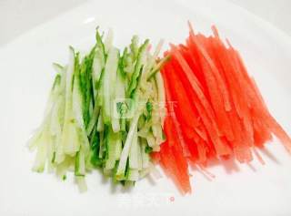 Challenging The Taste Buds-small Hot Peppers Mixed with Enoki Mushrooms recipe