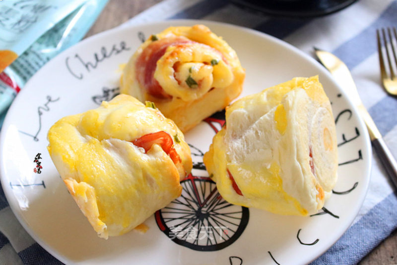 Cheese Bacon Roll recipe