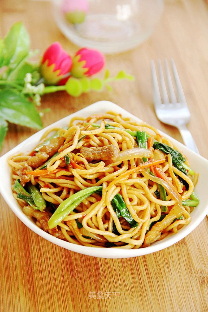 Home-cooked Fried Noodles recipe