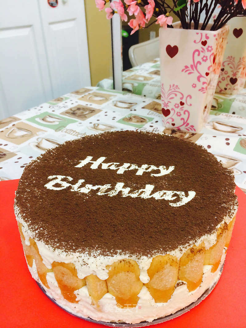 Tiramisu (birthday Cake Version) recipe