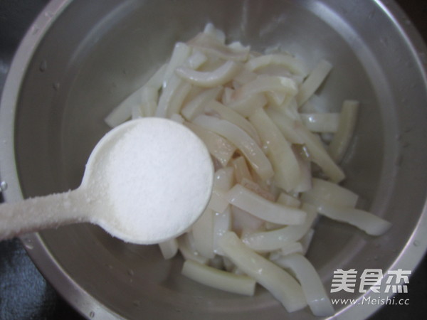 Steamed Squid recipe