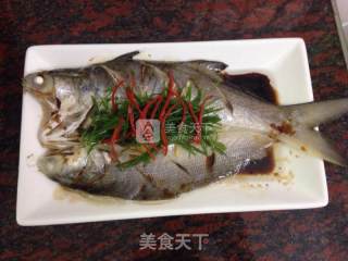 Steamed Horse Friend Fish recipe