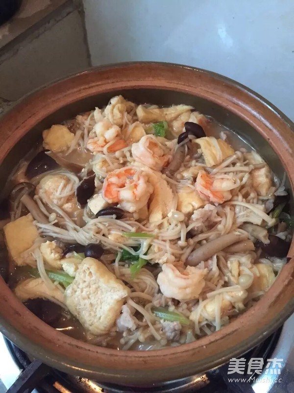 Braised Shrimp in Casserole recipe