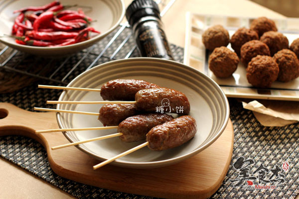 Black Pepper Beef Crispy Sausage recipe