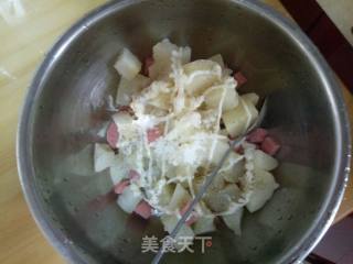Potato Ham Salad recipe