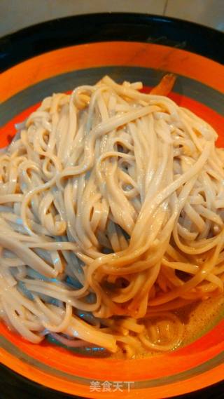 Simple Cold Noodles with Sesame Sauce recipe