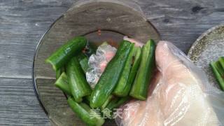 Hot and Sour Cucumber recipe
