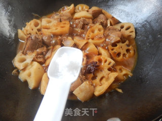 Roasted Duck with Lotus Root recipe