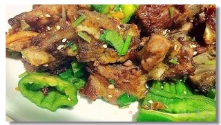 Fried Pork Ribs recipe