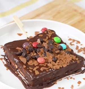 Children's Creative Summer Snack, Chocolate Crispy Frozen Toast recipe