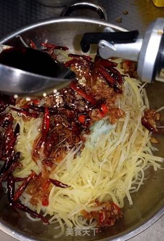 Salad Hands Cut Potato Shreds recipe