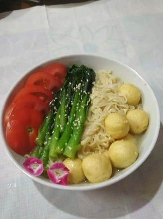 Curry Fish Ball Noodle