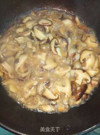 Stir-fried Pork Belly with Shiitake Mushrooms recipe